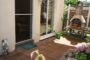 Maisonette auf drei Etagen - in KA-Durlach - Terrasse mit angrenzendem Sitzplatz