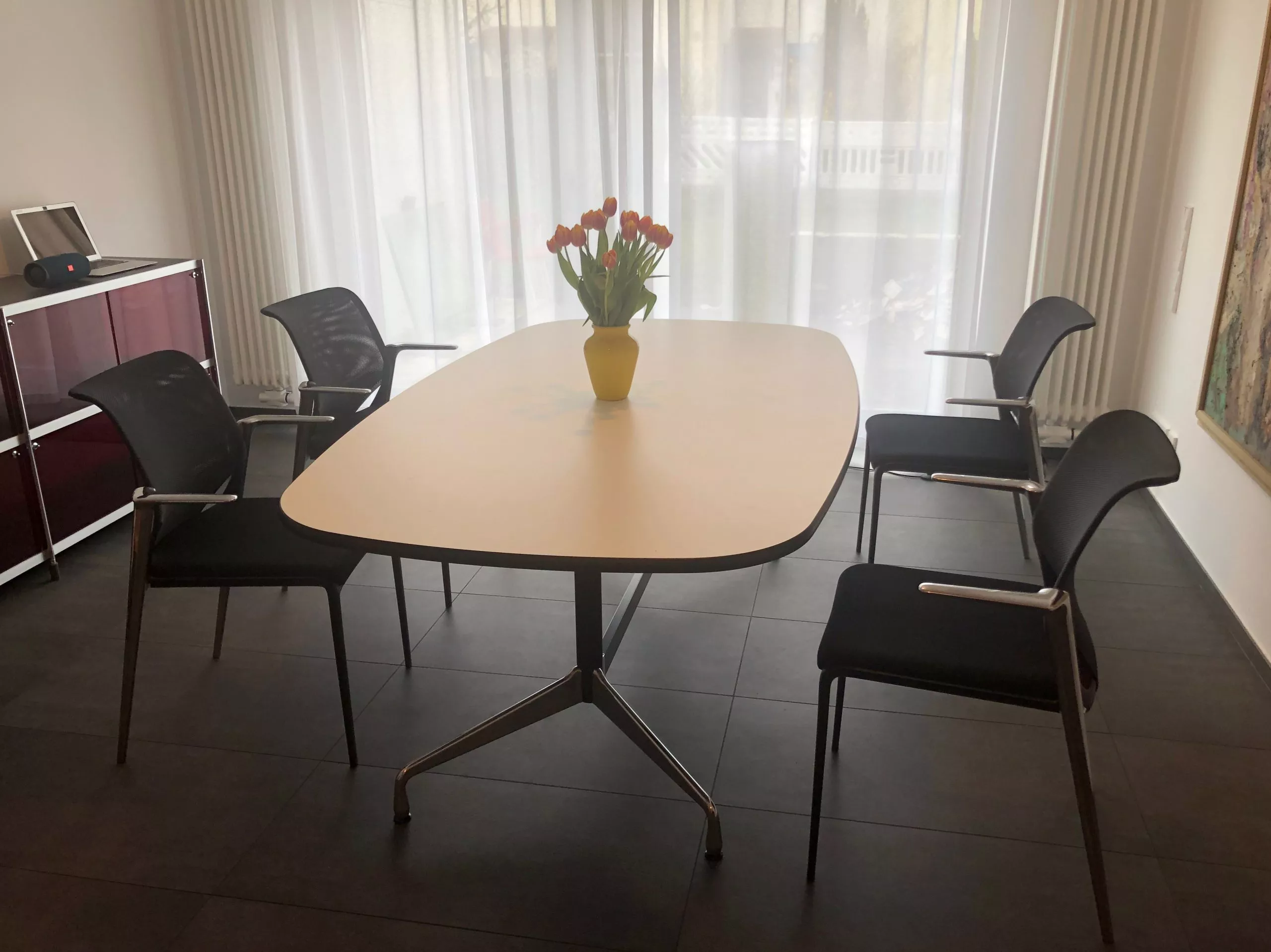 Gut geschnittenes, neuwertiges Reihenhaus in Daxlanden - EG - Essbereich mit Ausgang zum Garten