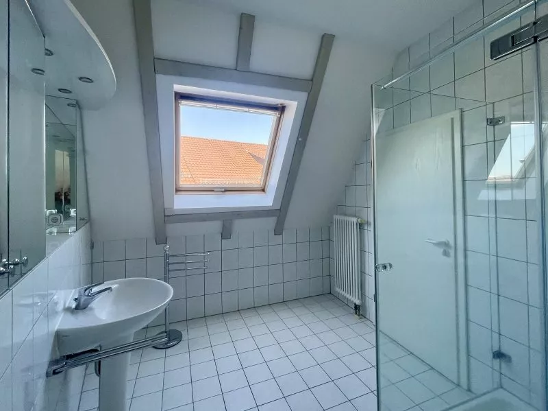 Durlacher Altstadt - Maisonette-Wohnung der Extraklasse - Bad neben dem Schlafzimmer