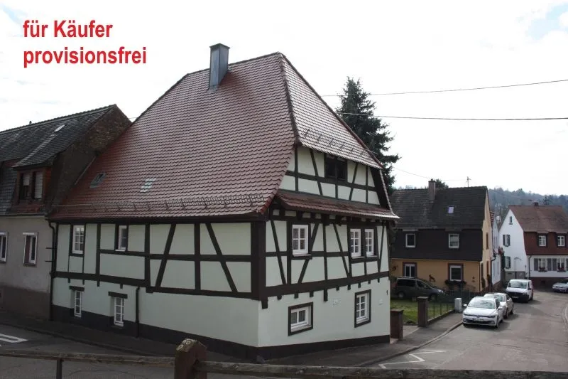 2FH - KA-Grötzingen - mit genehmigter Bauvoranfrage - Provisionsfrei für Käufer - Hausansicht 2